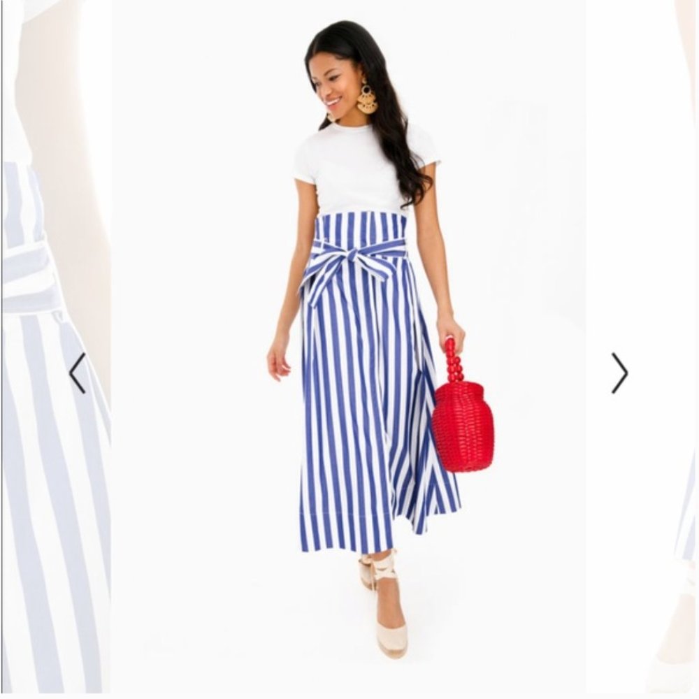 NEW WHIT Striped Button Skirt - Tuckernuck